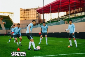 18岁谢初筠随申花参加迪拜冬训，他目前效力斯图加特U19队