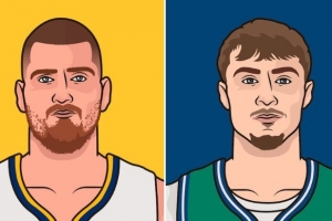 本赛季仅两人总得分&篮板&助攻&抢断均领跑球队：约基奇、弗拉格