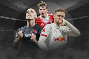 踢球者前腰评级：格里马尔多领衔洲际级5将 格纳布里、卡尔进前三