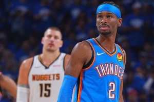 本赛季MVP获选概率：SGA74%断档第一 约基奇、东契奇各10% CC5%