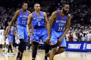 霍里：雷霆队史总统山杜威佩亚 哈登不算因为那时他是第六人