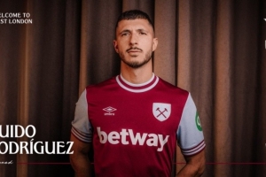 意媒：尤文不打算与西汉姆谈判，圭多·罗德里格斯加盟可能性下降