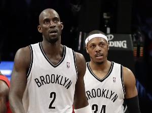 皮尔斯：和加内特选择篮网是觉得当时能够击败热火三巨头