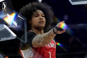 当年的摆烂神器~火箭旧将戴申·尼克斯G联盟起飞 狂轰35+9+12+3+2