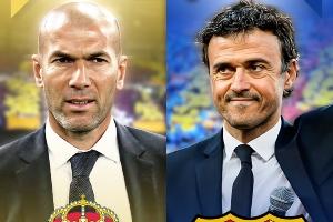 疯狂🤯15/16赛季国家德比：齐达内斗法恩里克，BBC大战MSN