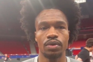 古德温：球队的默契水平差不多到了七八成 总体来说越来越好了