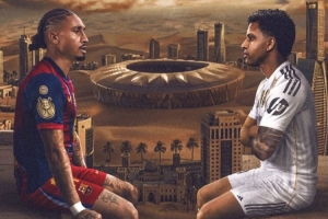 国家德比！巴萨发布西超杯决赛海报：拉菲尼亚pk罗德里戈