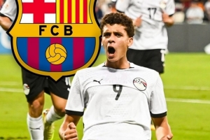 每体：巴萨500万先租后买哈姆扎+500万奖金 开罗国民先续约才放人