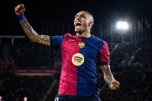 闪耀国家德比！拉菲尼亚近6次出战皇马，已贡献6球3助攻