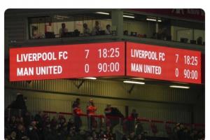 黑客最后用B费账号发了利物浦7-0比分图，目前账号已删除相关帖文