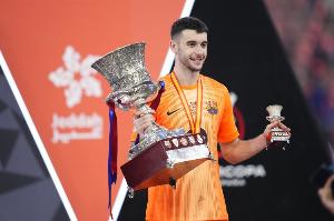 巴萨2500万抄底！24岁加西亚18场8零封丢16球，西超决赛7扑救夺冠