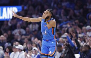 热火要崩！米切尔上篮+维金斯抢断+以赛亚·乔三罚 雷霆5秒5分