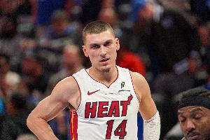 今天热火背靠背客场挑战雷霆 希罗因脚趾&肋骨挫伤出战成疑