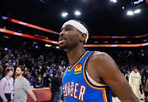 NBA官方实力榜：雷霆重回第1&湖人稳住第10 勇士快船分列17、18