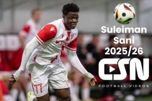 德天空：莱比锡敲定19岁尼日利亚边锋萨尼，转会费最高达600万欧