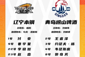 能否迎来首秀？辽宁男篮21岁内线赵森首次进入CBA正赛大名单！