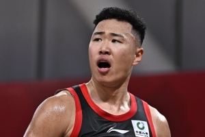 CBA常规赛第14轮最佳阵容：朱松玮 詹姆斯 吕俊虎  珀塞尔 贺希宁