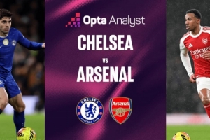 切尔西在联赛杯6次交锋阿森纳有4次晋级，双方第3次在半决赛相遇