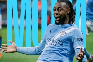 连场破门！塞梅尼奥当选对阵纽卡一役曼城队内最佳球员