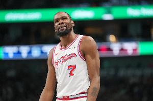 杜兰特：若我们明天命中率依旧为33%/29%/82% 依旧会陷入困境